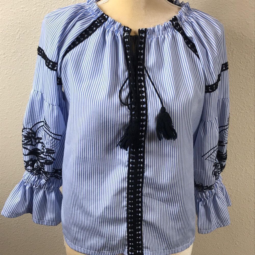 MANGO USA WOMEN BLOUSE SIZE S